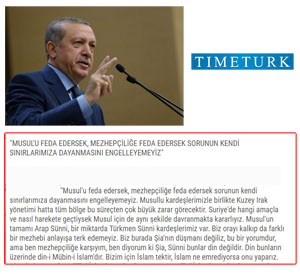 Cumhurbaşkanı Erdoğan: “Mezheplerin Üstünde İslam 